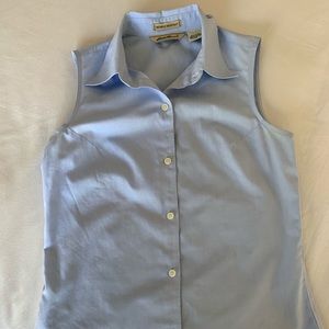 Eddie Bauer Sleeveless button up